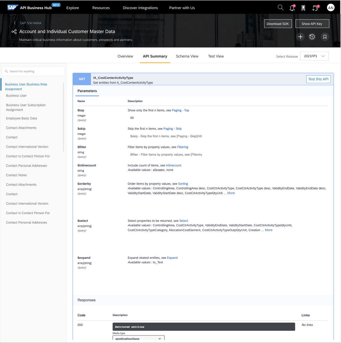After · API details