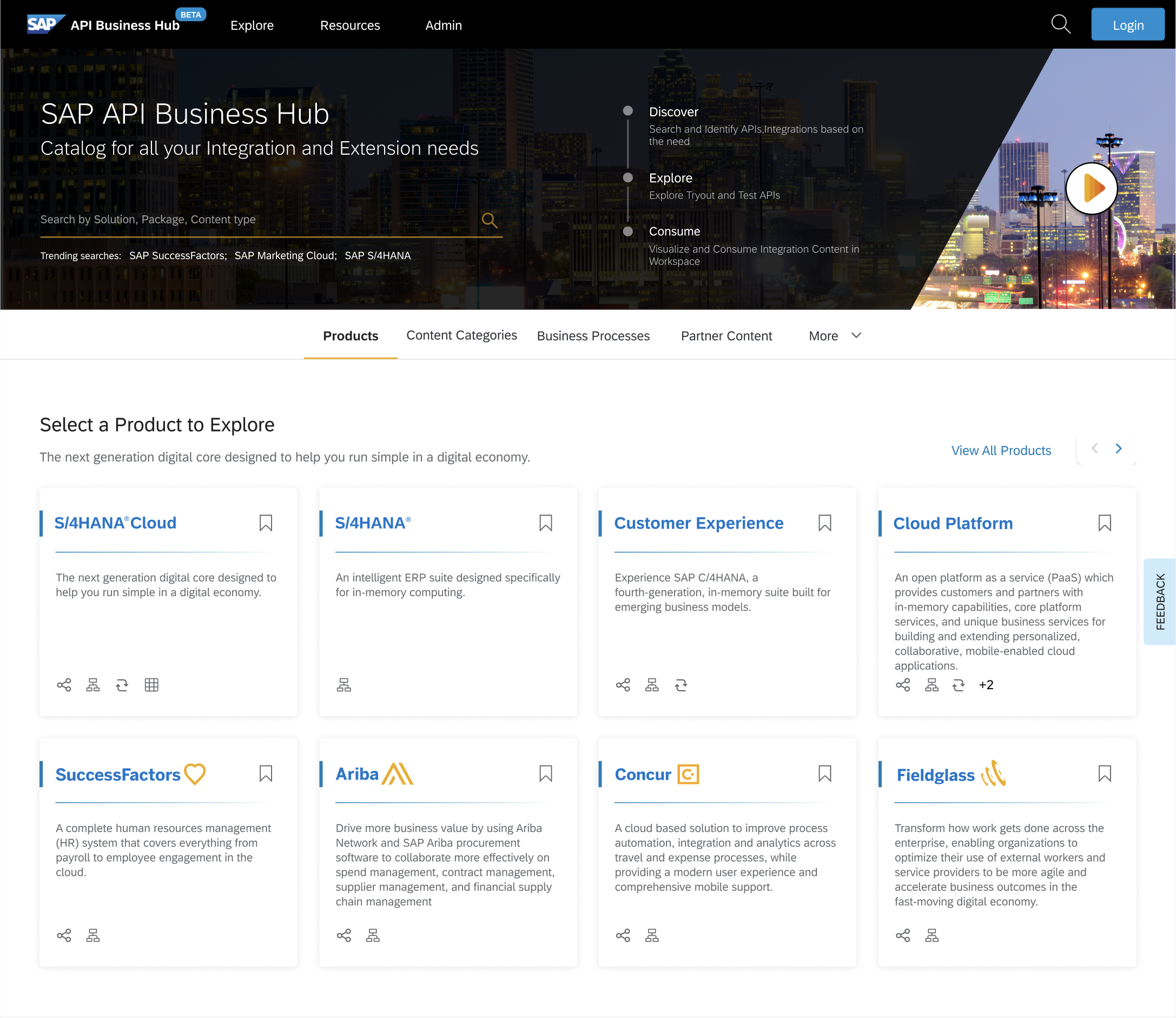 After · Business Accelerator Hub (Redesign)
